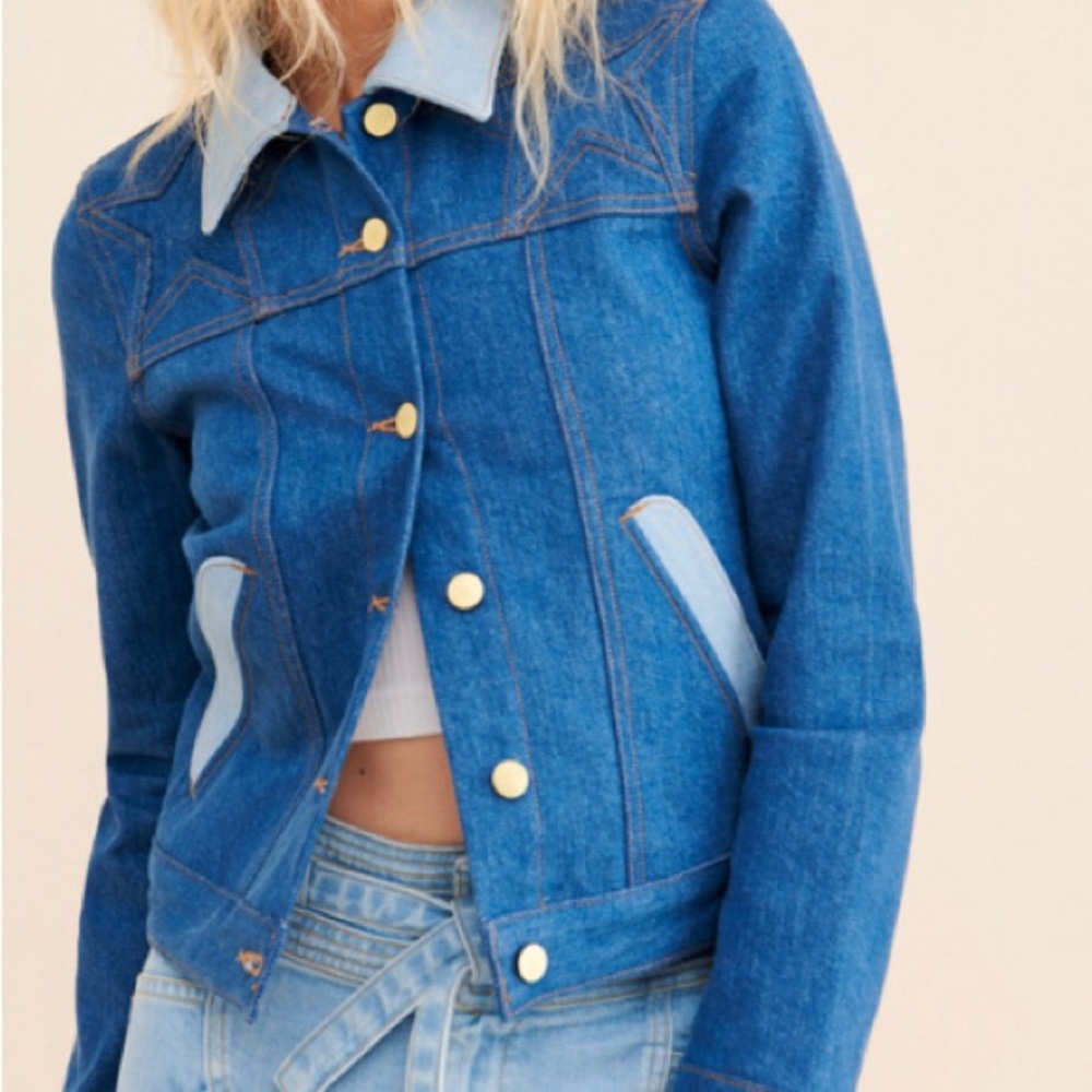 Stoned immaculate star denim jacket